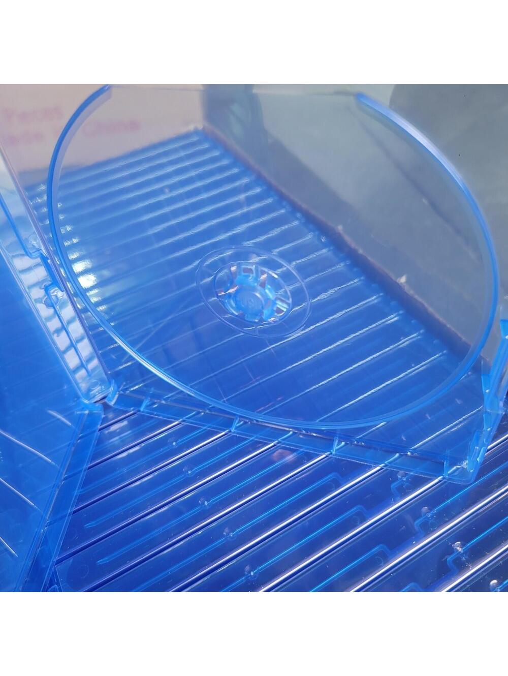 Lot of 50 PS4 / PS5 Game Case Replacement Clear Blue - Picture 5 of 7